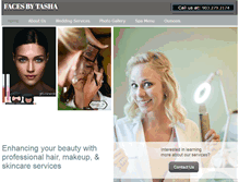 Tablet Screenshot of facesbytasha.com